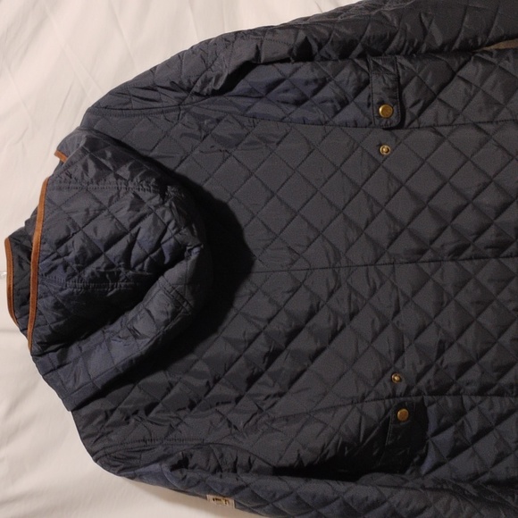 SALE! Ralph Lauren Diamond Quilted Jacket W Removable Hood Sz.M (A-75) - Picture 8 of 15